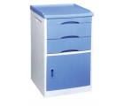 H-8 Hospital three drawers ABS bedside table 