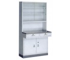 G-10 Injiction cupboard with stainless steel surface and base 