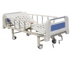 Manual Full-fowler medical and hospital bed with ABS headboards B-4